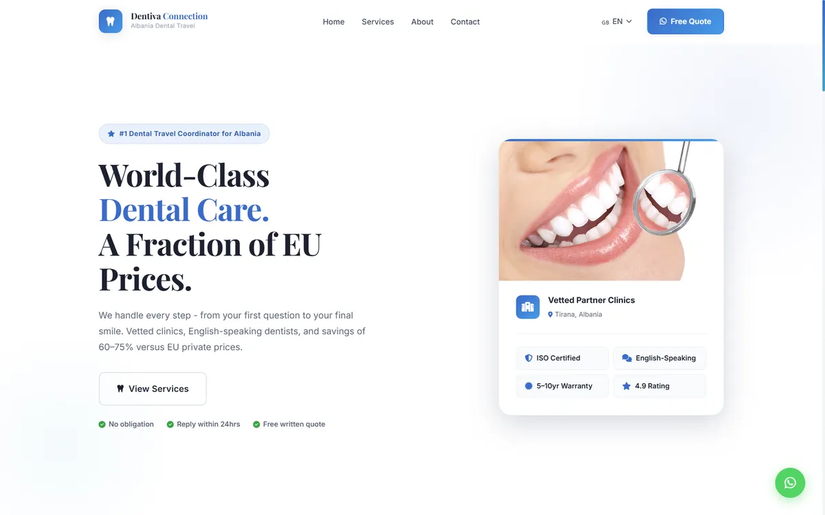 Business website